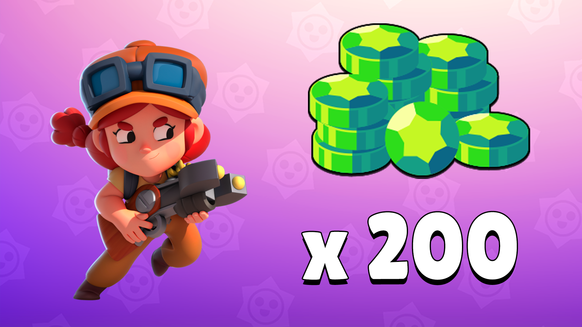 Бесплатные гема brawl stars