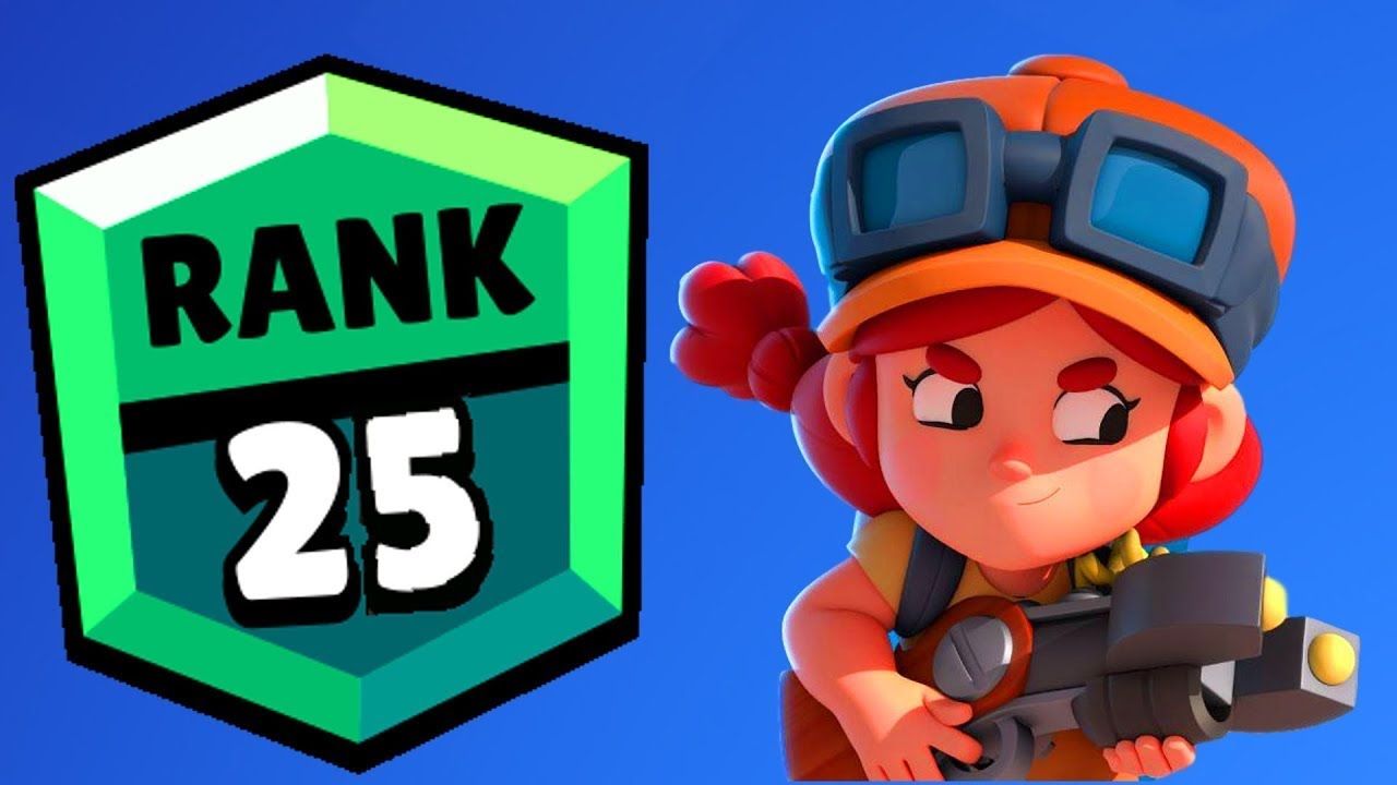 Ранги бравл. Brawl Stars 25 ранг. БРАВЛ старс Джесси 30 ранг. Джесси 25 ранг. 25 Ранг в БРАВЛ старс Джесси.