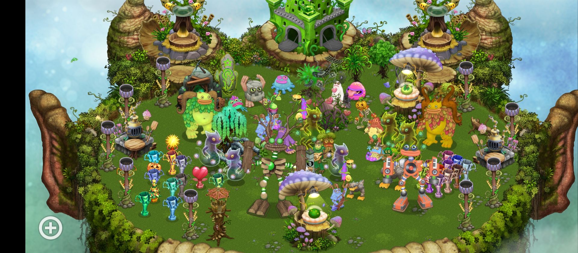 Аккаунты в my singing monsters