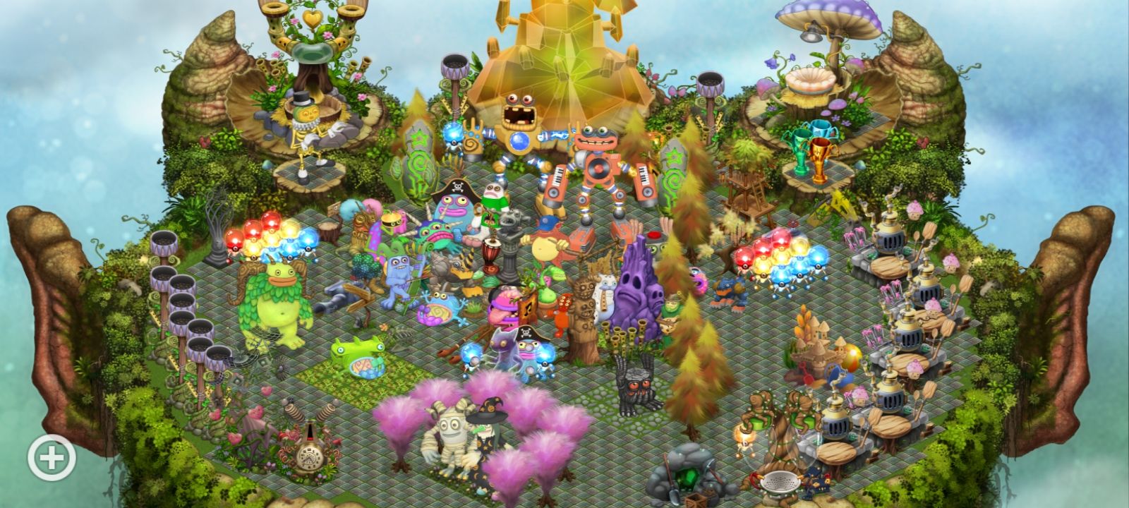 Аккаунты в my singing monsters