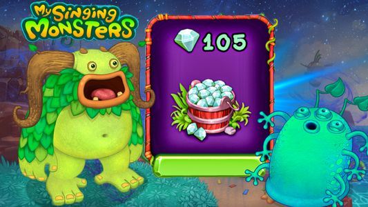 Бриллианты в my singing monsters